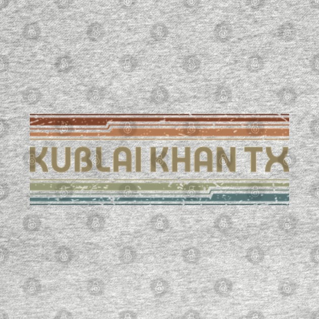 Kublai Khan TX Retro Lines by casetifymask